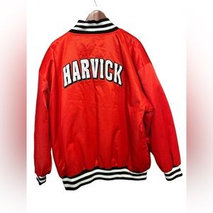 Vintage NASCAR Jacket XXL Kevin Harvick Chase Authentics 29 Red Satin